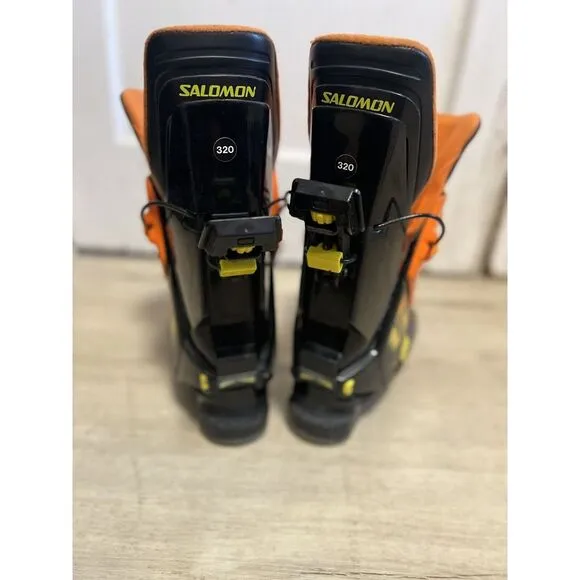 Salomon SX 92 Rear Entry Alpine Downhill Ski Boots Men Size 320-25 Vtg