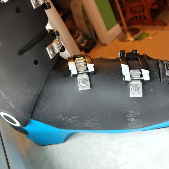 Salomon X-Max 120 Ski Boots - Black and Blue