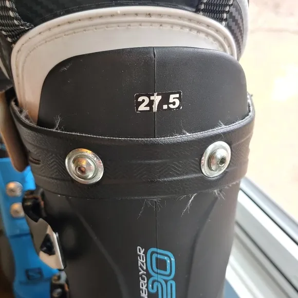Salomon X-Max 120 Ski Boots - Black and Blue