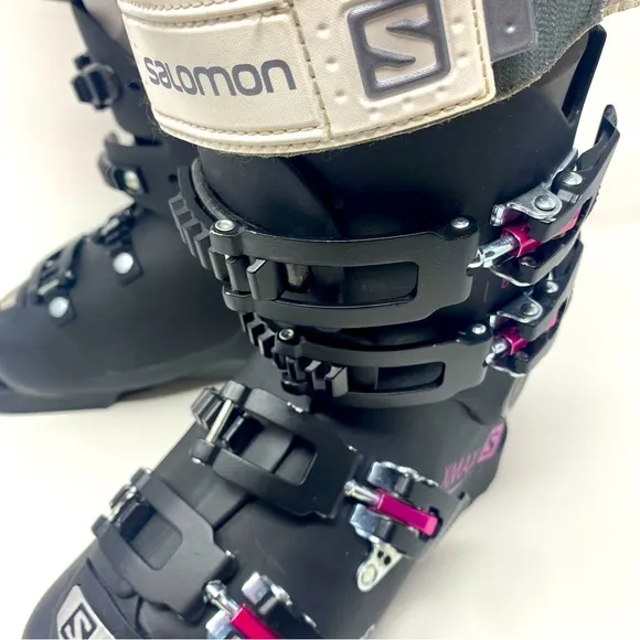 Salomon X MAX 80W Ski‎ Boots Women’s Size Mondopoint 22 / 22.5 — US 5 / 5.5