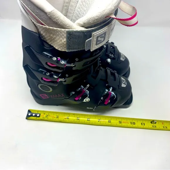Salomon X MAX 80W Ski‎ Boots Women’s Size Mondopoint 22 / 22.5 — US 5 / 5.5