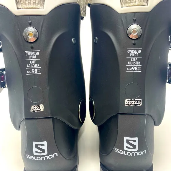 Salomon X MAX 80W Ski‎ Boots Women’s Size Mondopoint 22 / 22.5 — US 5 / 5.5