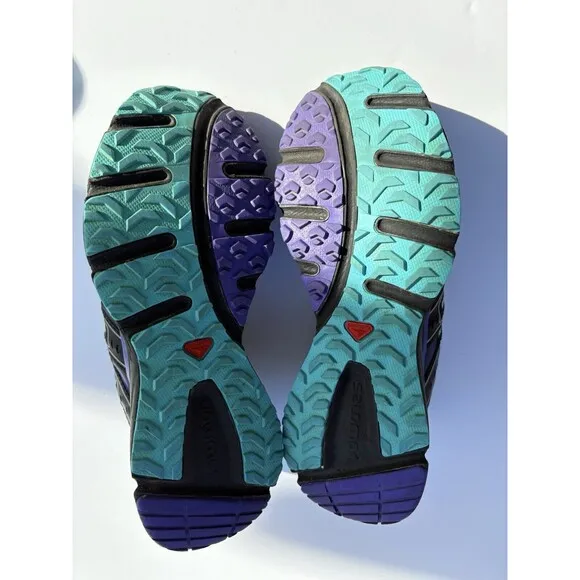 Salomon X-Mission 3 Women’s Trail Running Shoes – Blue (Size 9 US)