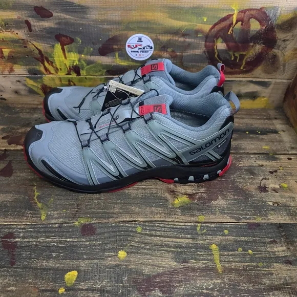 Salomon XA Pro 3D GTX Gray Trail Running Shoes 145464 Men’s Sz 9.5,12, 13 New