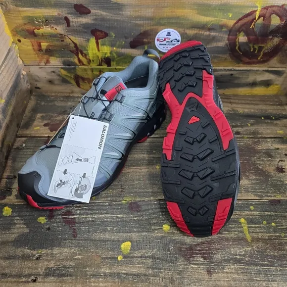 Salomon XA Pro 3D GTX Gray Trail Running Shoes 145464 Men’s Sz 9.5,12, 13 New