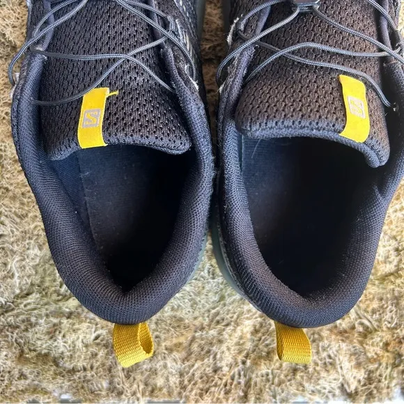 Salomon Xa Pro V8 Trail Running Shoes Blue Gray Yellow Men’s 7.5