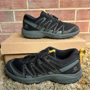 Salomon Xa Pro V8 Trail Running Shoes Blue Gray Yellow Men’s 7.5