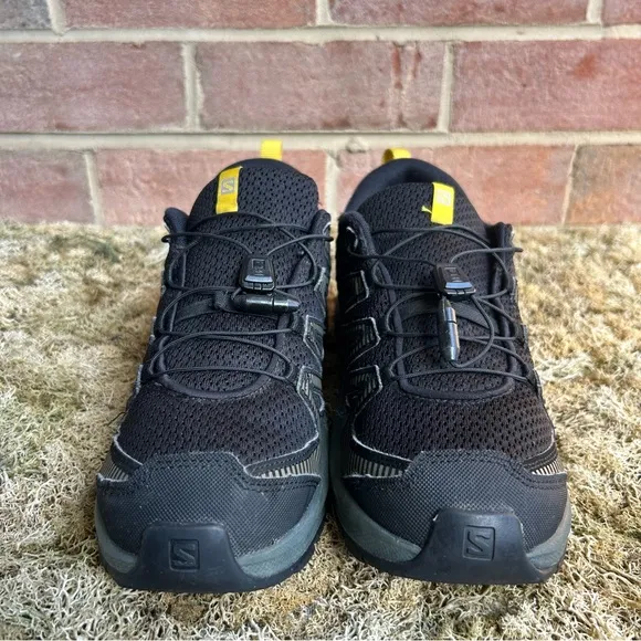 Salomon Xa Pro V8 Trail Running Shoes Blue Gray Yellow Men’s 7.5