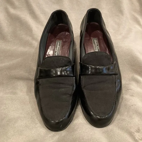 Salvatore Ferragamo Tuxedo Shoes. Size 10.5 D