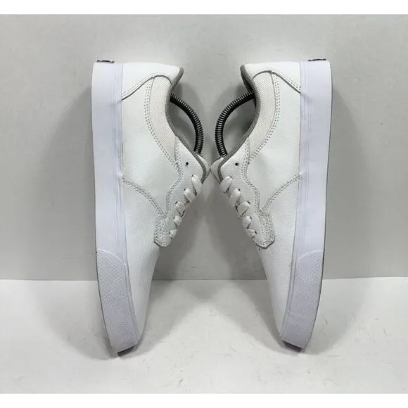 SAMPLE Supra Axle Men's Size 9 White Leather Skate Sneaker Shoes S01092