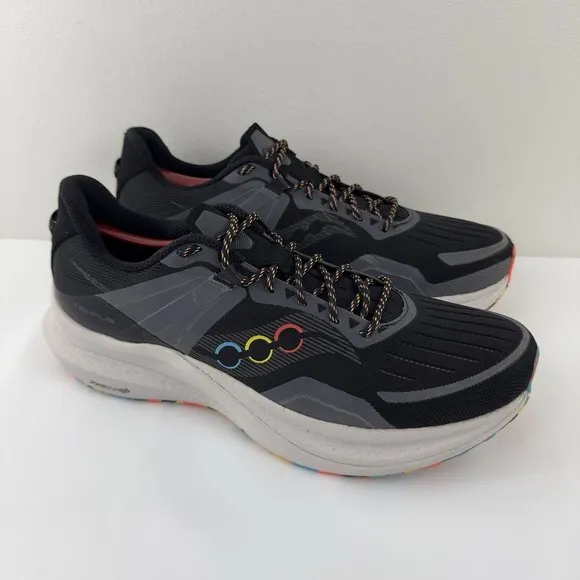Saucony Endorphin Speed 2 Men's Running Shoes Size 12.5 | Black Multicolor Sole