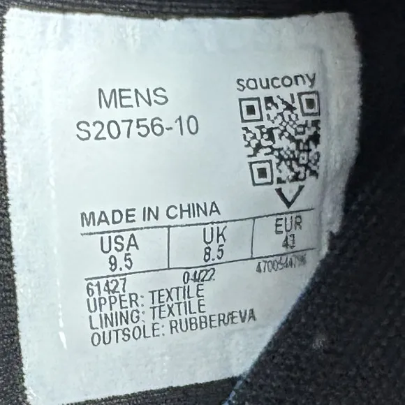 Saucony Endorphin Speed 3 Black Gold Mens US Size 9.5 S20756-10 Running Shoes