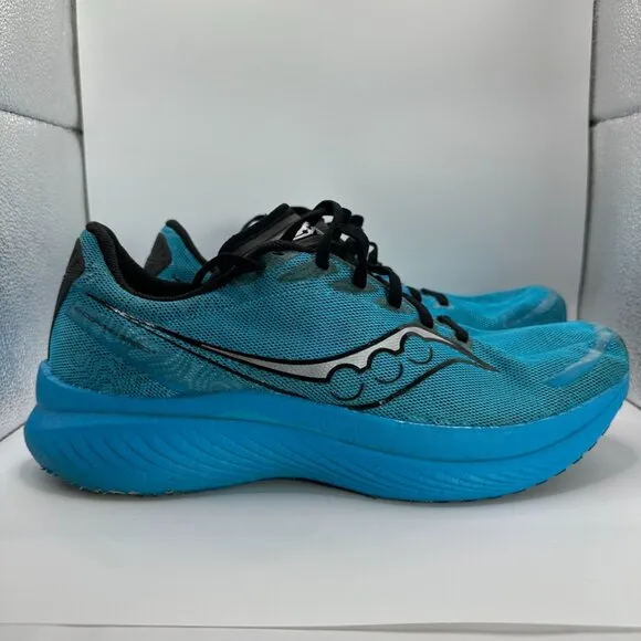 Saucony Endorphin Speed 3 Echo ViZiblue Shoes Mens Size 12 Blue Running Race