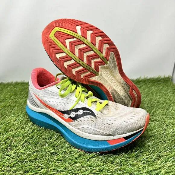 Saucony Endorphin Speed Running Shoes Womens Size 7.5 Sneakers White S10597-10