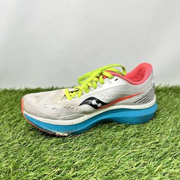 Saucony Endorphin Speed Running Shoes Womens Size 7.5 Sneakers White S10597-10