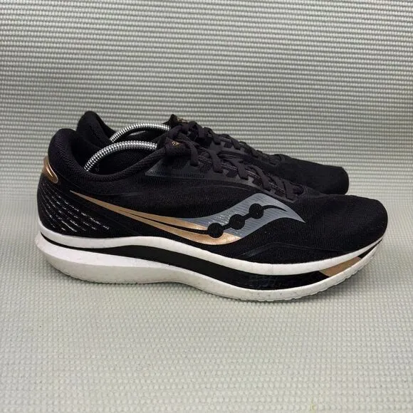 Saucony Endorphin Speed Athletic Running Shoes Mens Size 12 S20597-40 Black Gold