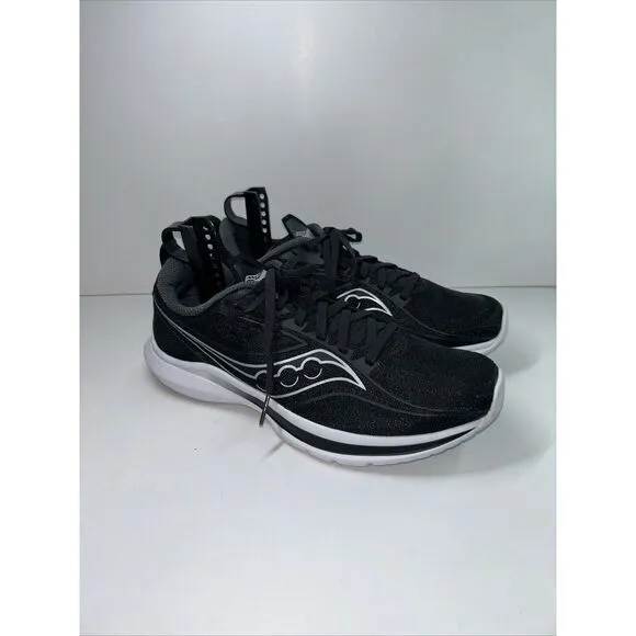 Saucony Kinvara 13 Wom 10 Shoes Black White Running Walking Gym‎ Sneaker Cushion