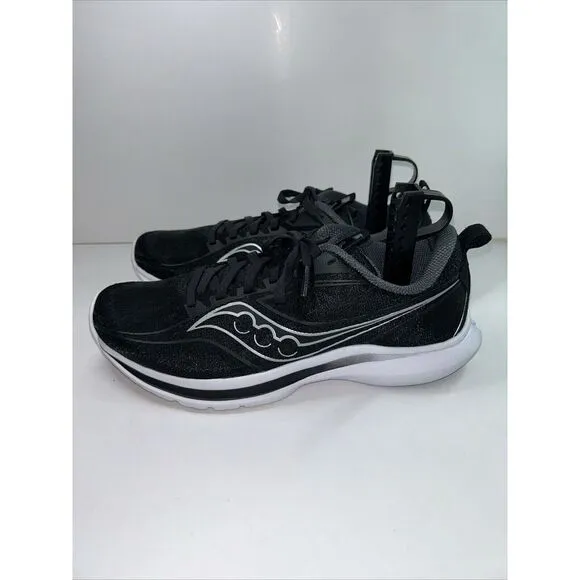 Saucony Kinvara 13 Wom 10 Shoes Black White Running Walking Gym‎ Sneaker Cushion