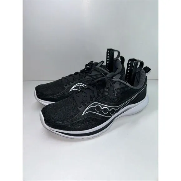 Saucony Kinvara 13 Wom 10 Shoes Black White Running Walking Gym‎ Sneaker Cushion