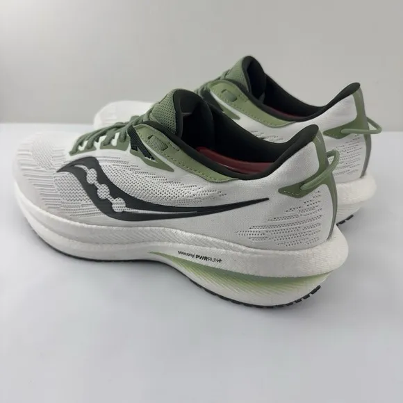 Saucony Men's Endorphin Speed 3 Running Shoes Size 12.5 | White/Green