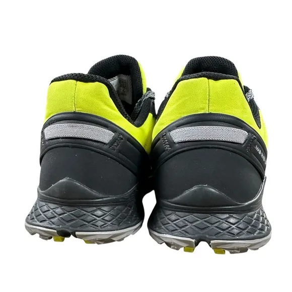 Saucony Men's Sz 10.5 M Mad River TR 2 Trail Running Shoes Volt Yellow S20582-35