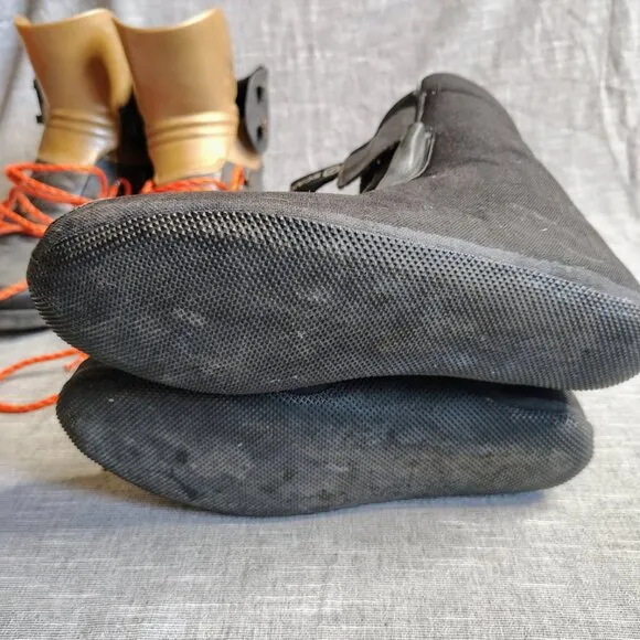 Scarpa Alpha Mountaineering Boots Size 9/10 Made in Italy Trekking Ice Climbing