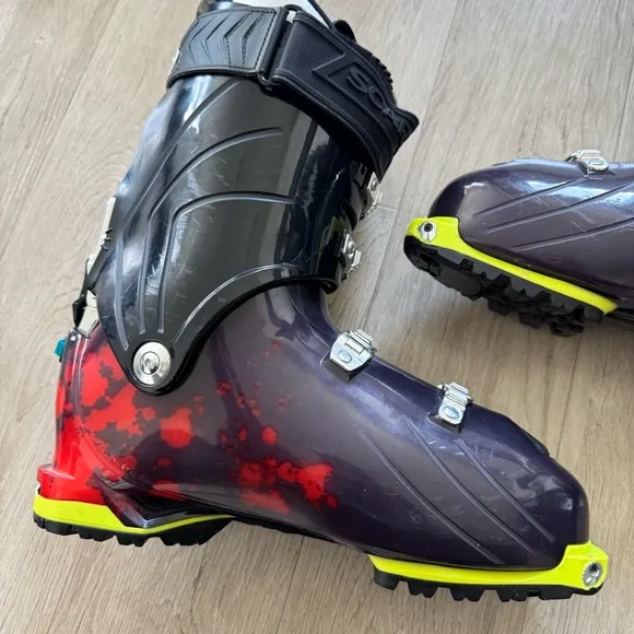 Scarpa Freedom SL 120 Ski Boots Anthracite Red Orange Outdoor Winter Sports