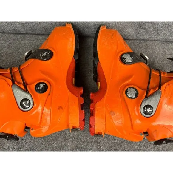 Scarpa Laser Touring Backcountry Ski Boots Men’s 6.5-7 Orange Vibram Soles