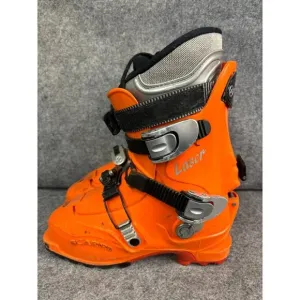 Scarpa Laser Touring Backcountry Ski Boots Men’s 6.5-7 Orange Vibram Soles