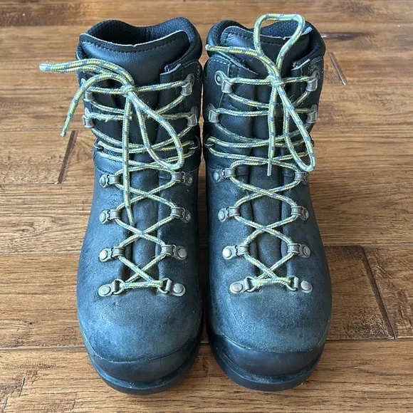 Scarpa Manta Boots Mountaineering Ice Climbing Backpacking Charcoal Size 38