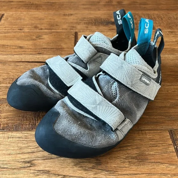 Scarpa Origin Rock Climbing Shoes Covey Black Mens Size 9.5 / 42.5 EU
