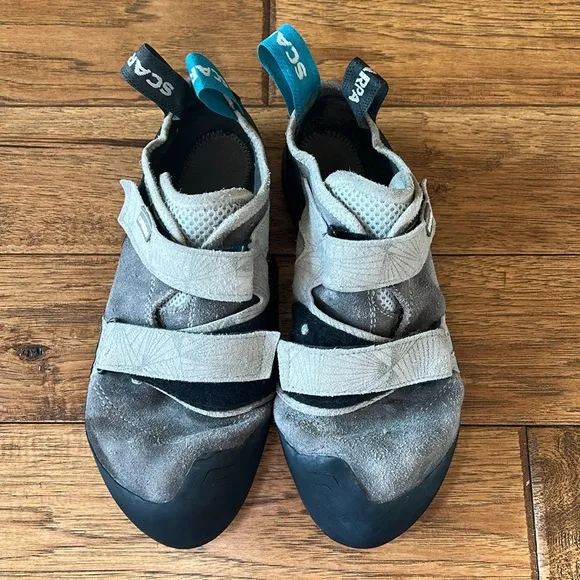 Scarpa Origin Rock Climbing Shoes Covey Black Mens Size 9.5 / 42.5 EU
