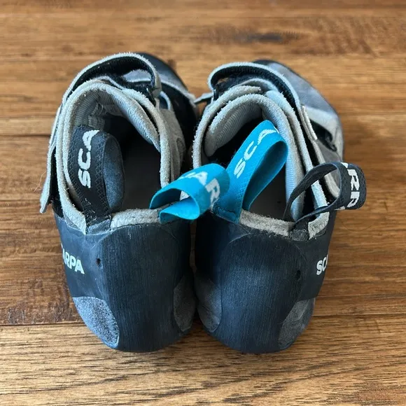 Scarpa Origin Rock Climbing Shoes Covey Black Mens Size 9.5 / 42.5 EU