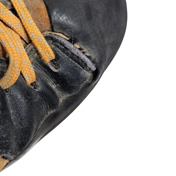 Scarpa Pro Ascent Mens Climbing Hiking Boots Size 42 Orange Black Gorpcore‎