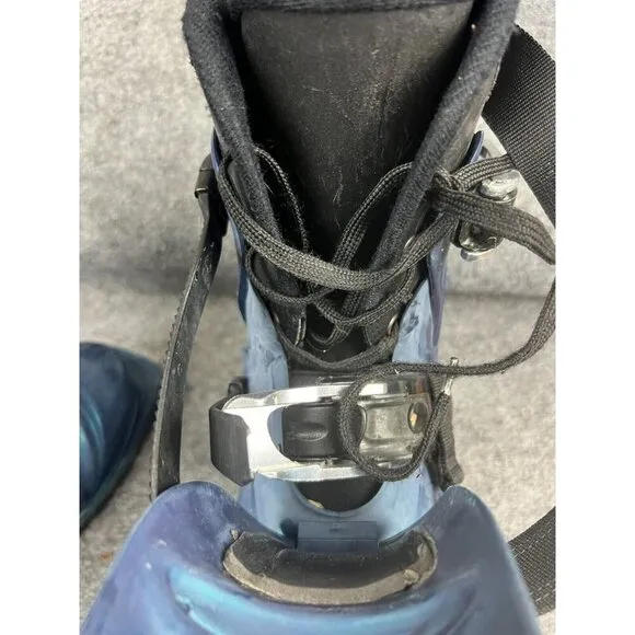 Scarpa Terminator T2 Telemark Ski Boots Men's 6 Blue Nordic 3 Pin 75mm