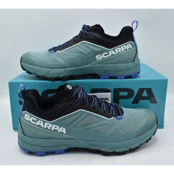 Scarpa Womens EU 39 US 7.5 Rapid Approach Nile Blue Trail Running Shoes Sneakers
