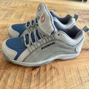 Schwinn Spitfire Women’s Cycling Blue Gray Shoes Size Eu 38 US 7.5