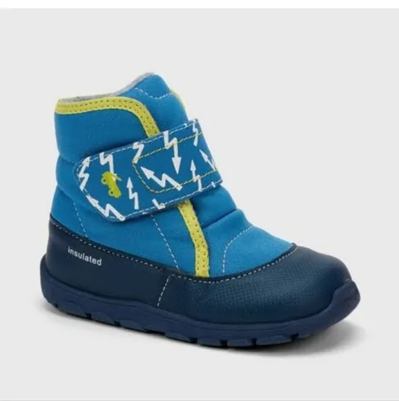 See Kai Run Boys Blue Blake  Boots ~ Insulated ~ Waterproof