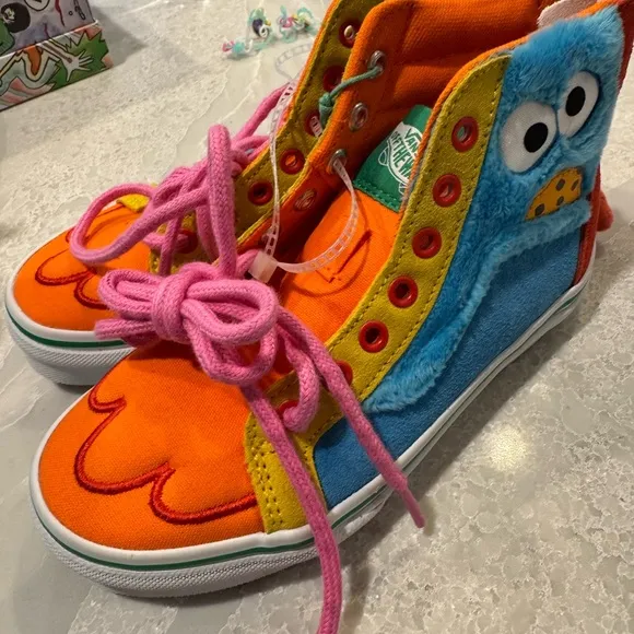 Sesame Street Vans Kids High-Top Sneakers