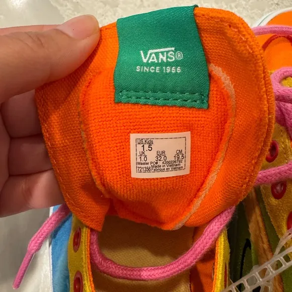 Sesame Street Vans Kids High-Top Sneakers