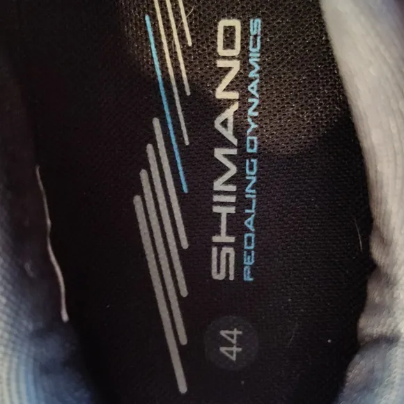 Shimano mens cycling shoes ME-400 size 44eu all black