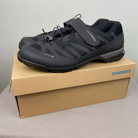 SHIMANO MT5 SH-MT 502 Mens EU 44 US 9.7 Mountain/Touring Cycling Shoes Black