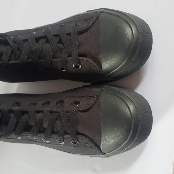 Shoes For Crews Black High-Top Men's Sneakers Size 8, Women's Size 9.5