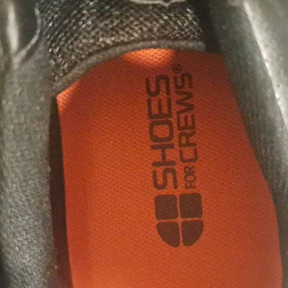 Shoes For Crews Black Slip &amp; Oil Resistant Shoes. Size 10.5 NWT