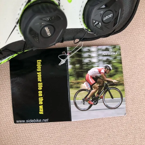 SIDEBIKE 008 Road Reel Knob Speed Lacing System  Carbon Fiber Cycling Shoes 43