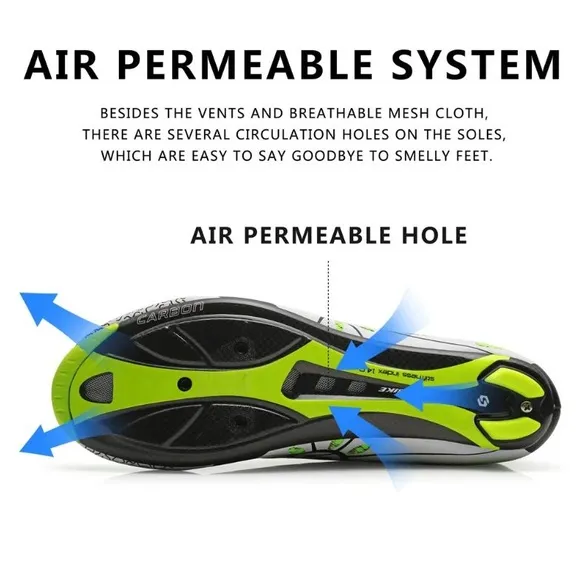SIDEBIKE 008 Road Reel Knob Speed Lacing System  Carbon Fiber Cycling Shoes 43