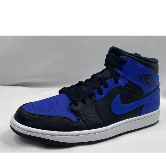 Size 10 - Jordan 1 Mid Hyper Royal 2021