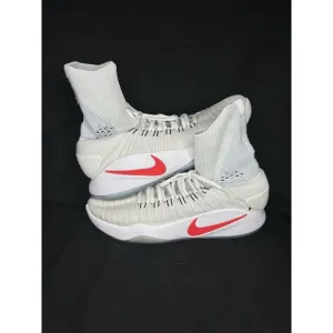 Size 11.5 - Nike Hyperdunk 2016 FK USA Home White Shoes High Top 843390-146 Mens
