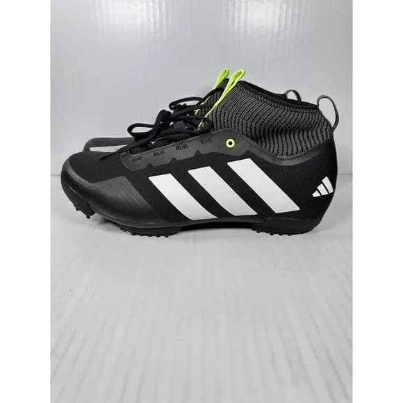 Size 12 Adidas The Gravel 2.0 Cycling Shoes Black White Men’s HQ9034 NEW