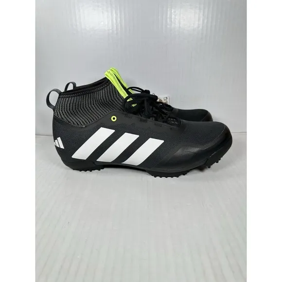 Size 12 Adidas The Gravel 2.0 Cycling Shoes Black White Men’s HQ9034 NEW